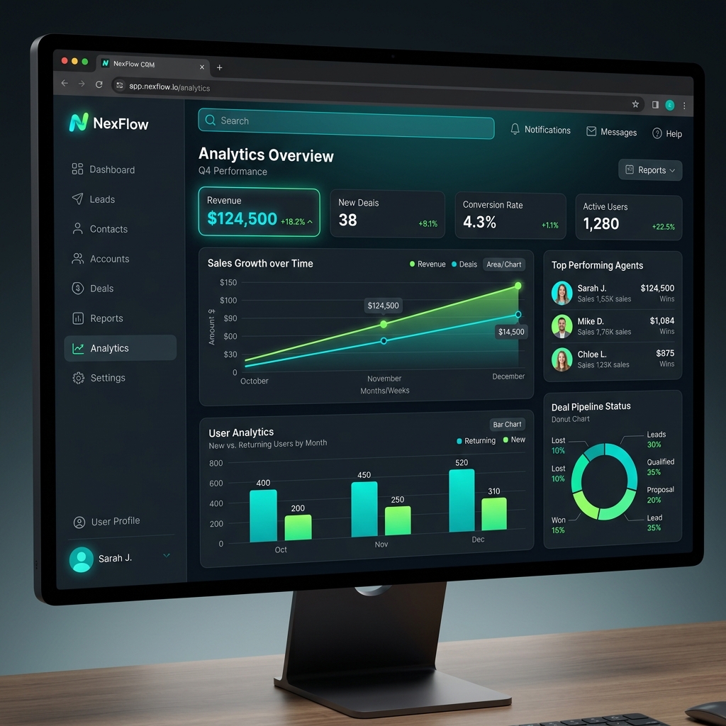 Zenith CRM Dashboard